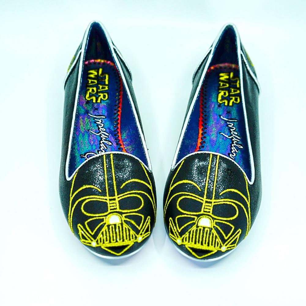 IRREGULAR CHOICE x Star Wars Darth Vadar Flats